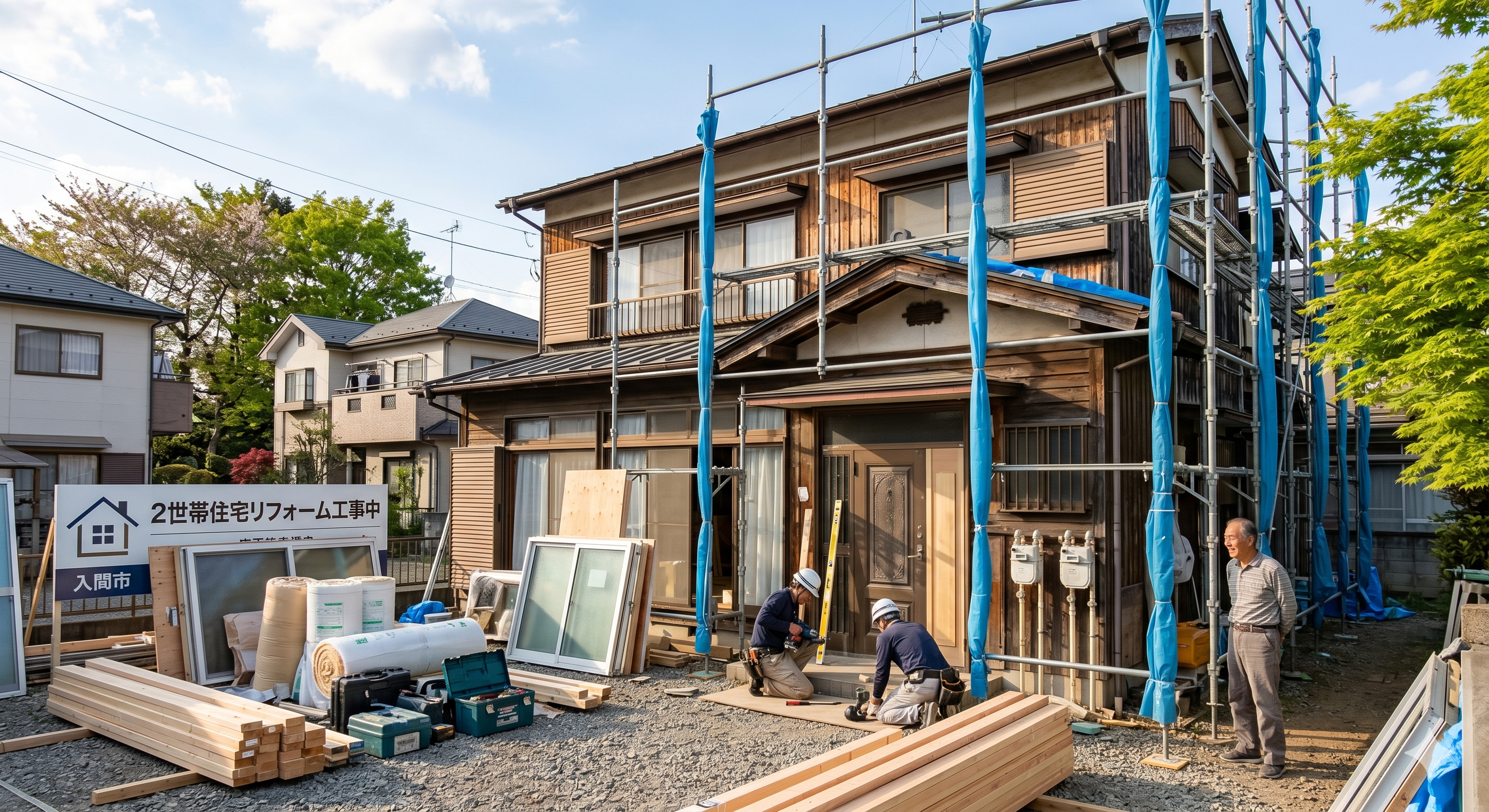 2世帯住宅へのリフォーム