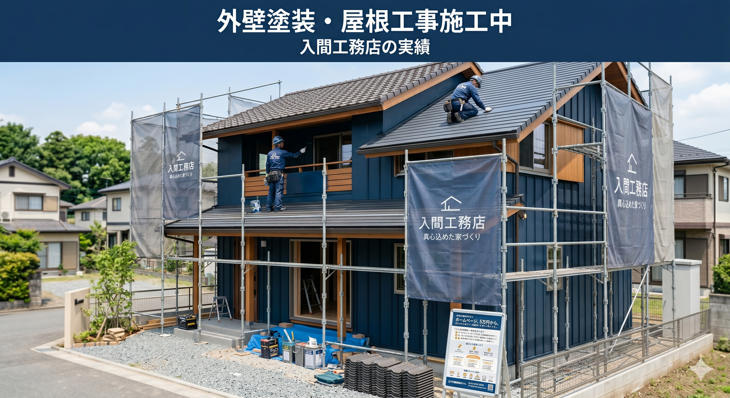 外壁塗装・屋根工事